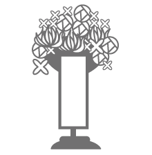 仏前花1対